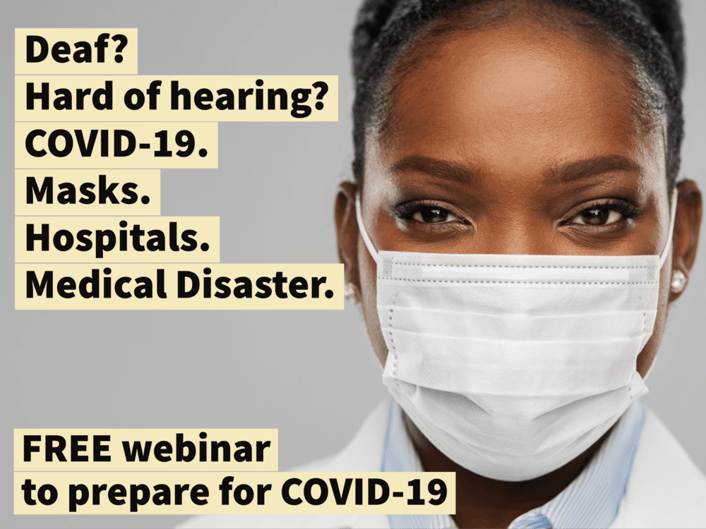 Webinar: Covid-19, Hearing Loss & Hospitalization